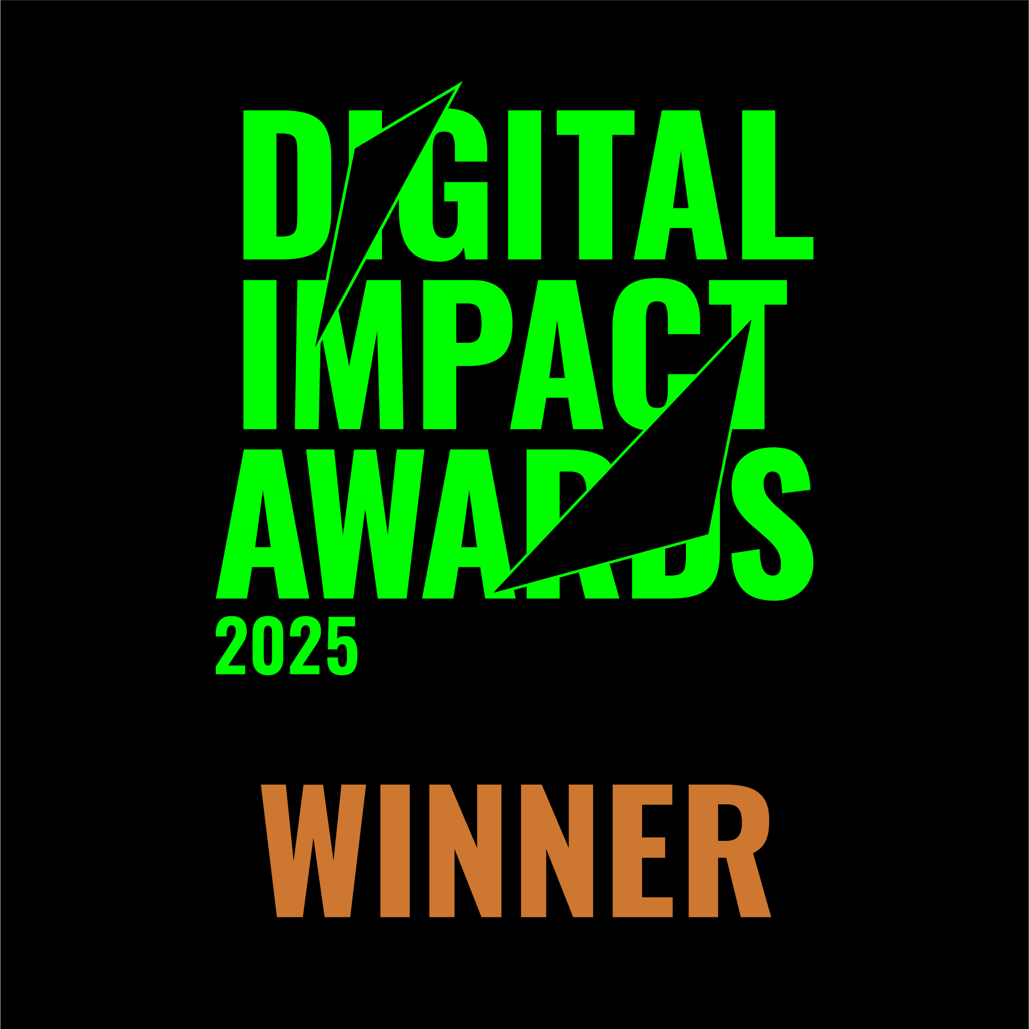 Digital Impact Awards 2025 Bronze Award