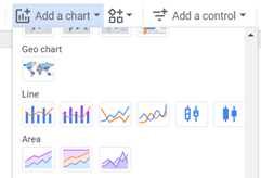 Choose a graph type. 