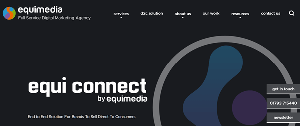 equi connect on new website