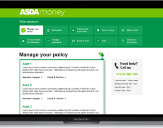 Asda Money Manage Policy