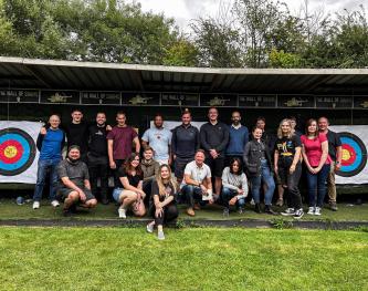 The team at our summer party 2023